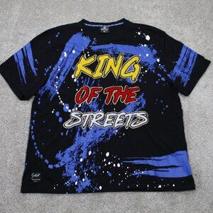 Switch Remarkable Shirt Mens 4XL XXXXL Black/Blue King of the Streets Cotton S/S